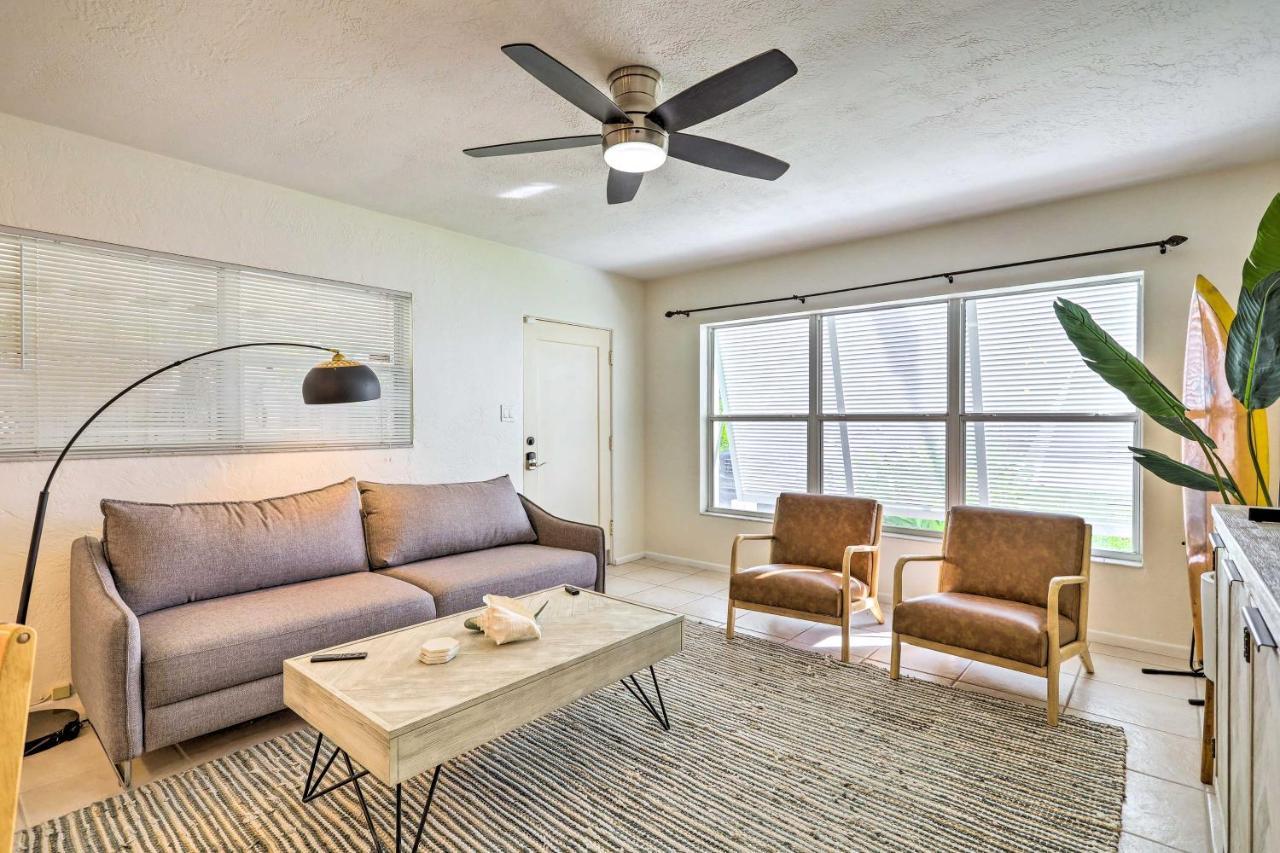 Cute And Cozy Florida Duplex Walk To Beaches! Cocoa Beach Eksteriør billede