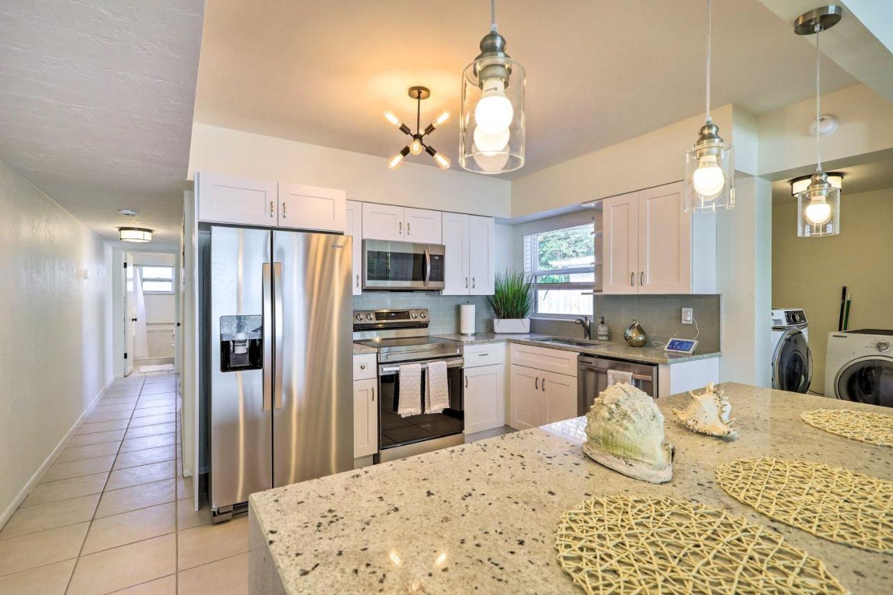 Cute And Cozy Florida Duplex Walk To Beaches! Cocoa Beach Eksteriør billede