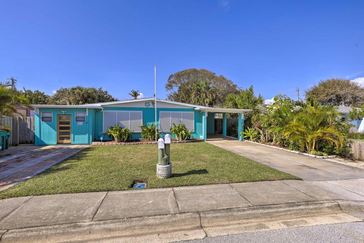 Cute And Cozy Florida Duplex Walk To Beaches! Cocoa Beach Eksteriør billede