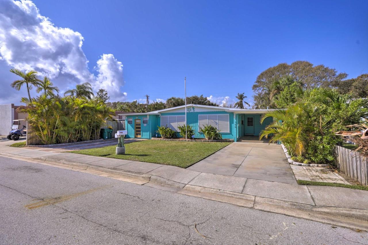 Cute And Cozy Florida Duplex Walk To Beaches! Cocoa Beach Eksteriør billede