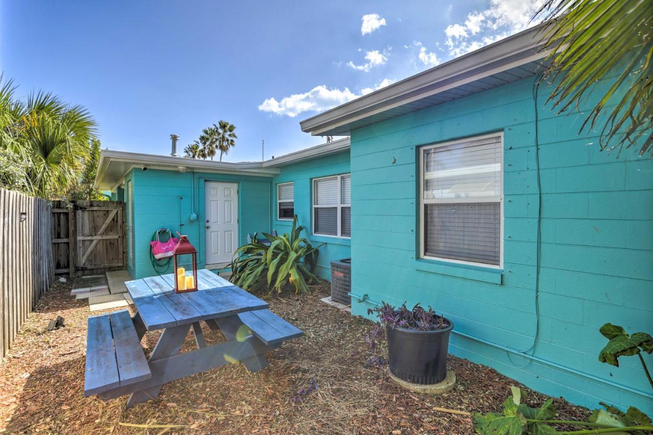 Cute And Cozy Florida Duplex Walk To Beaches! Cocoa Beach Eksteriør billede
