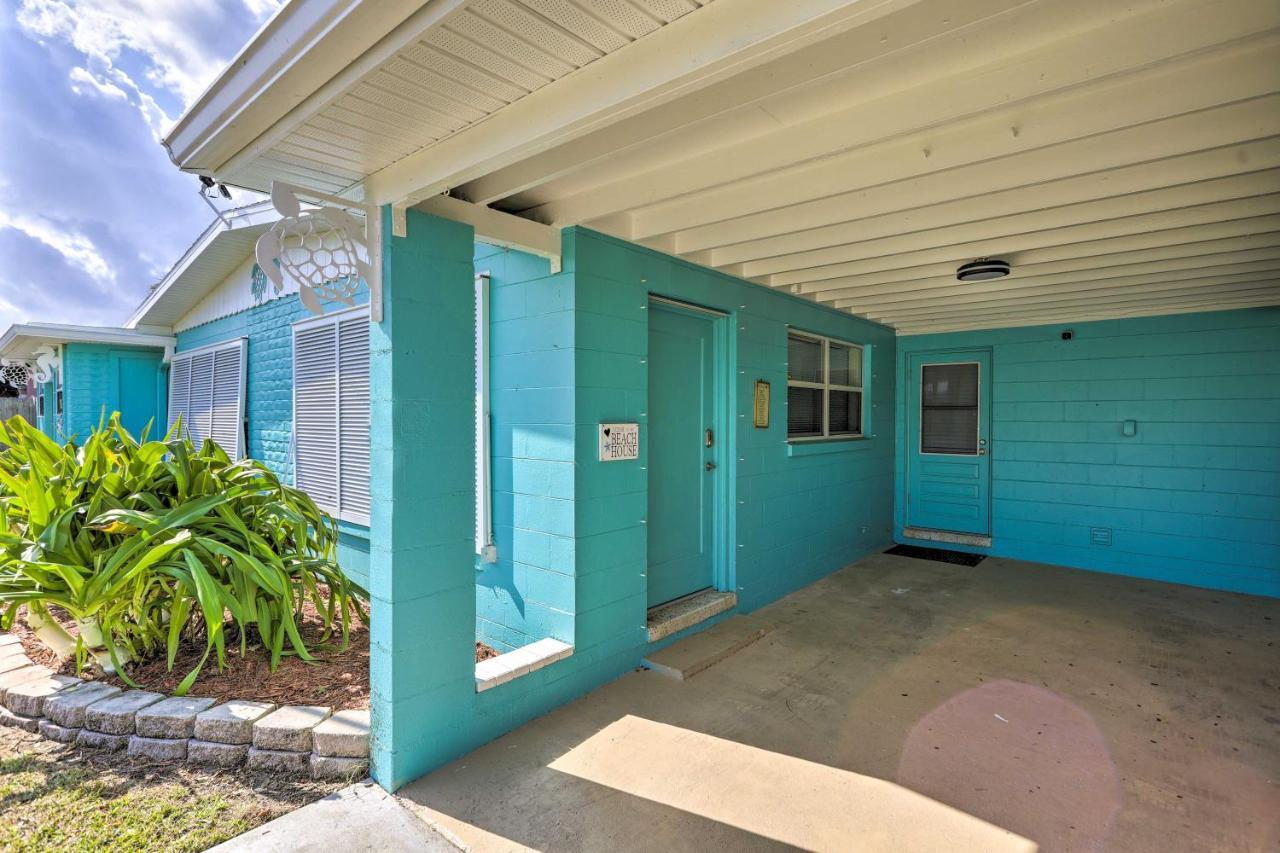Cute And Cozy Florida Duplex Walk To Beaches! Cocoa Beach Eksteriør billede